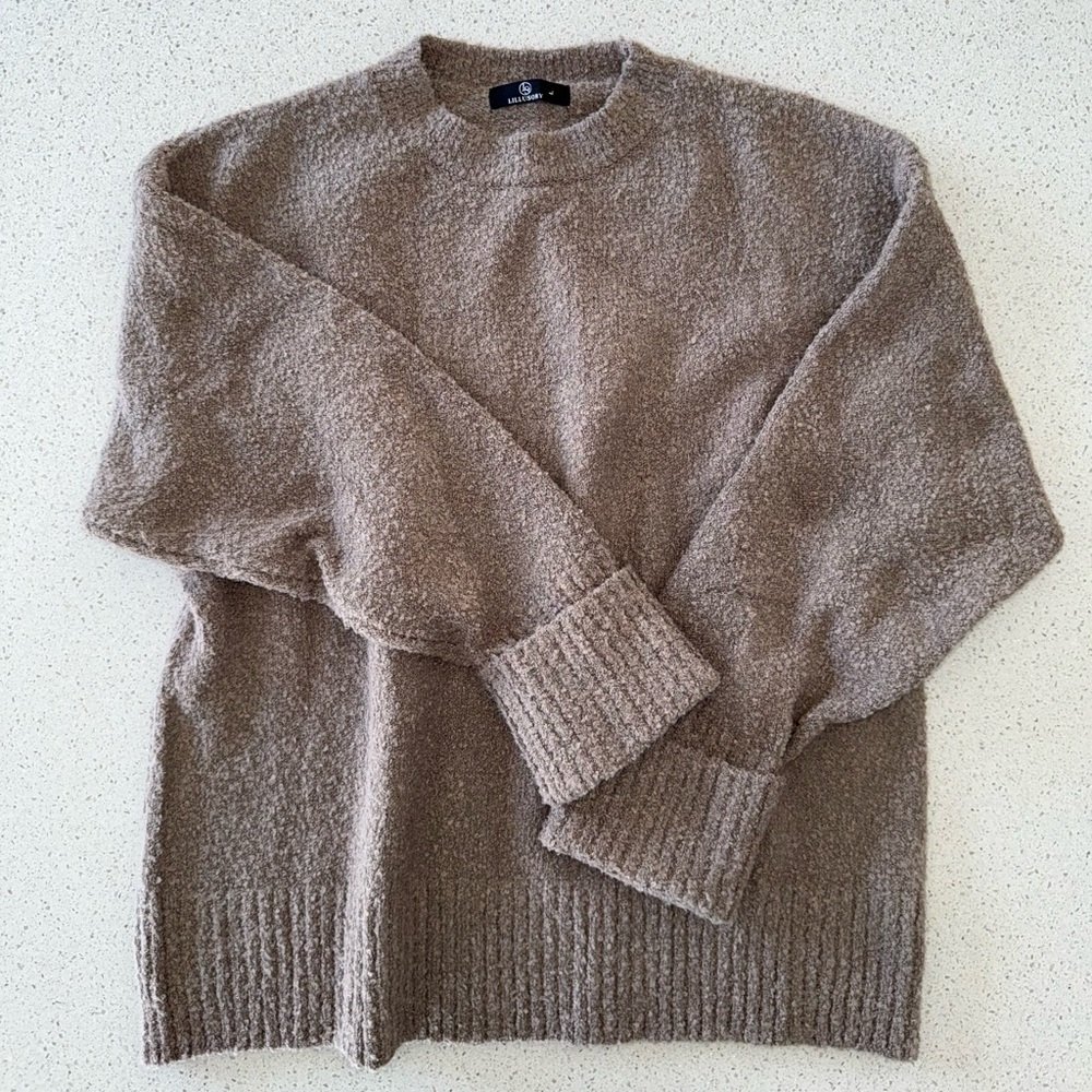 Lillusory Oversized Chunky Sweater